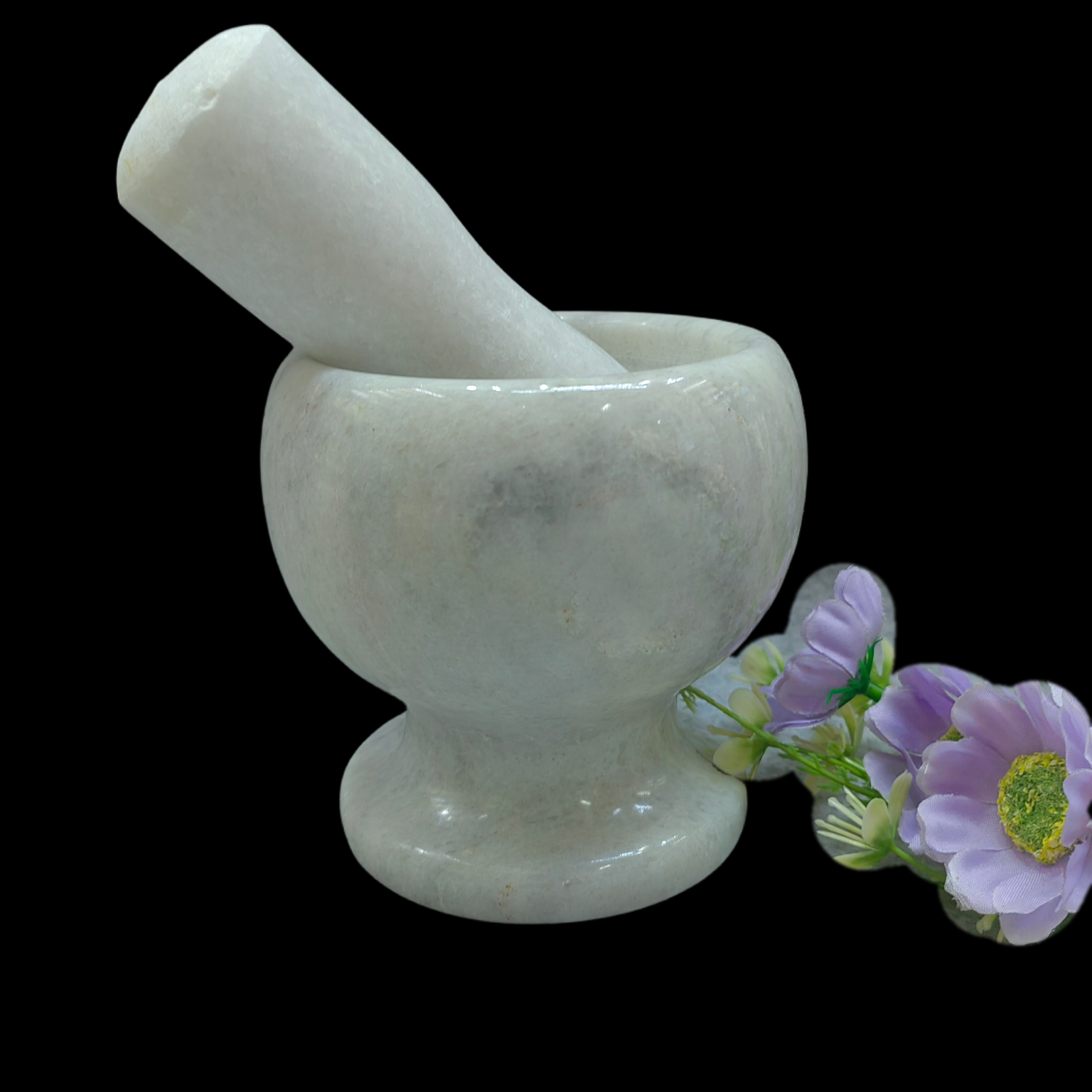 Jiehao garlic stamping machine Natural jade garlic stamping machine garlic mortar garlic paste machine manual smashing garlic pot press garlic sesame grinding machine Item Picture
