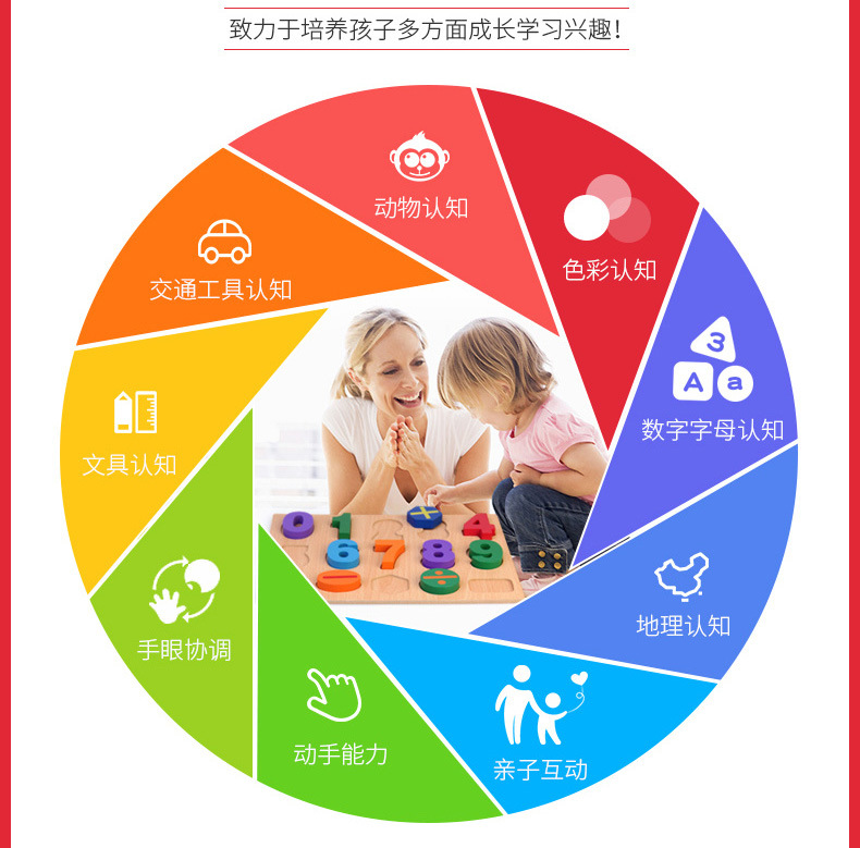 New DIY early education educational toys wooden craft letters A English wooden refrigerator sticker factory direct sales undefined