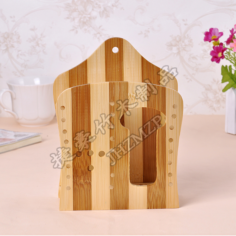Chopsticks container carbonization process Chopsticks container bamboo products with bamboo double row bamboo zebra full figure