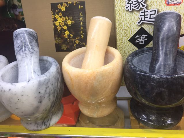 Jiehao all natural marble stone garlic pot jade garlic pot hot garlic pot Specification drawing