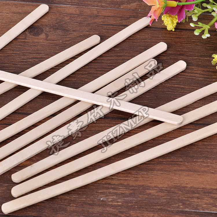 Yiwu good goods Jiehao preferred birch coffee stick a wooden coffee stick full figure