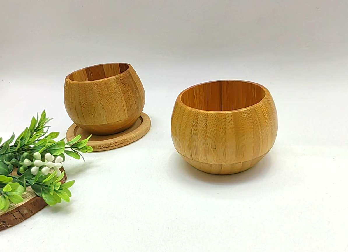 Jiehao factory direct sales of wooden salt pot with lid solid wood seasoning box kitchen seasoning pot quantity is preferred full figure