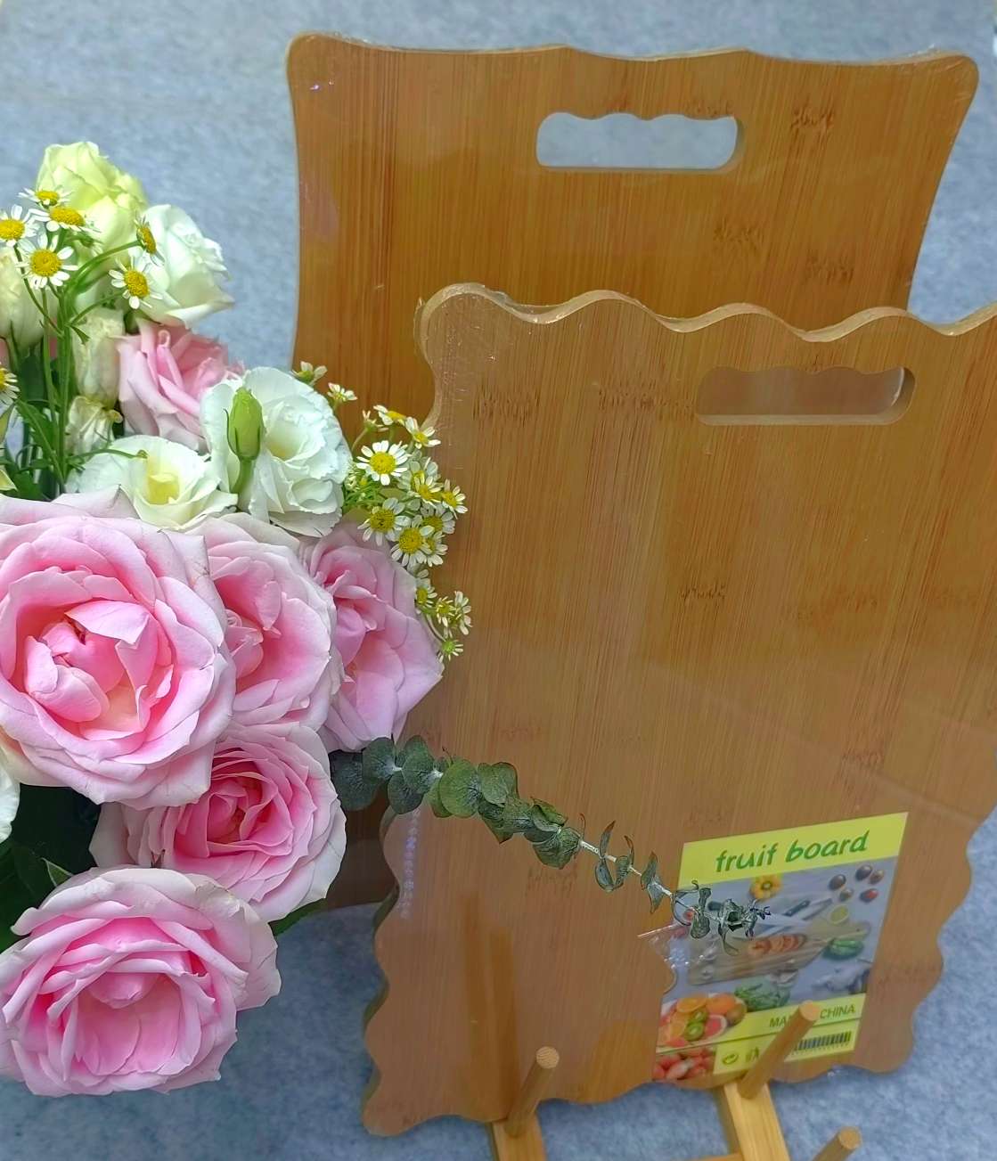 Hui Wei bamboo cutting board Solid wood household mildew resistant cutting board Kitchen cutting fruit antibacterial sticky board Cutting board Chinese cutting board Item Picture