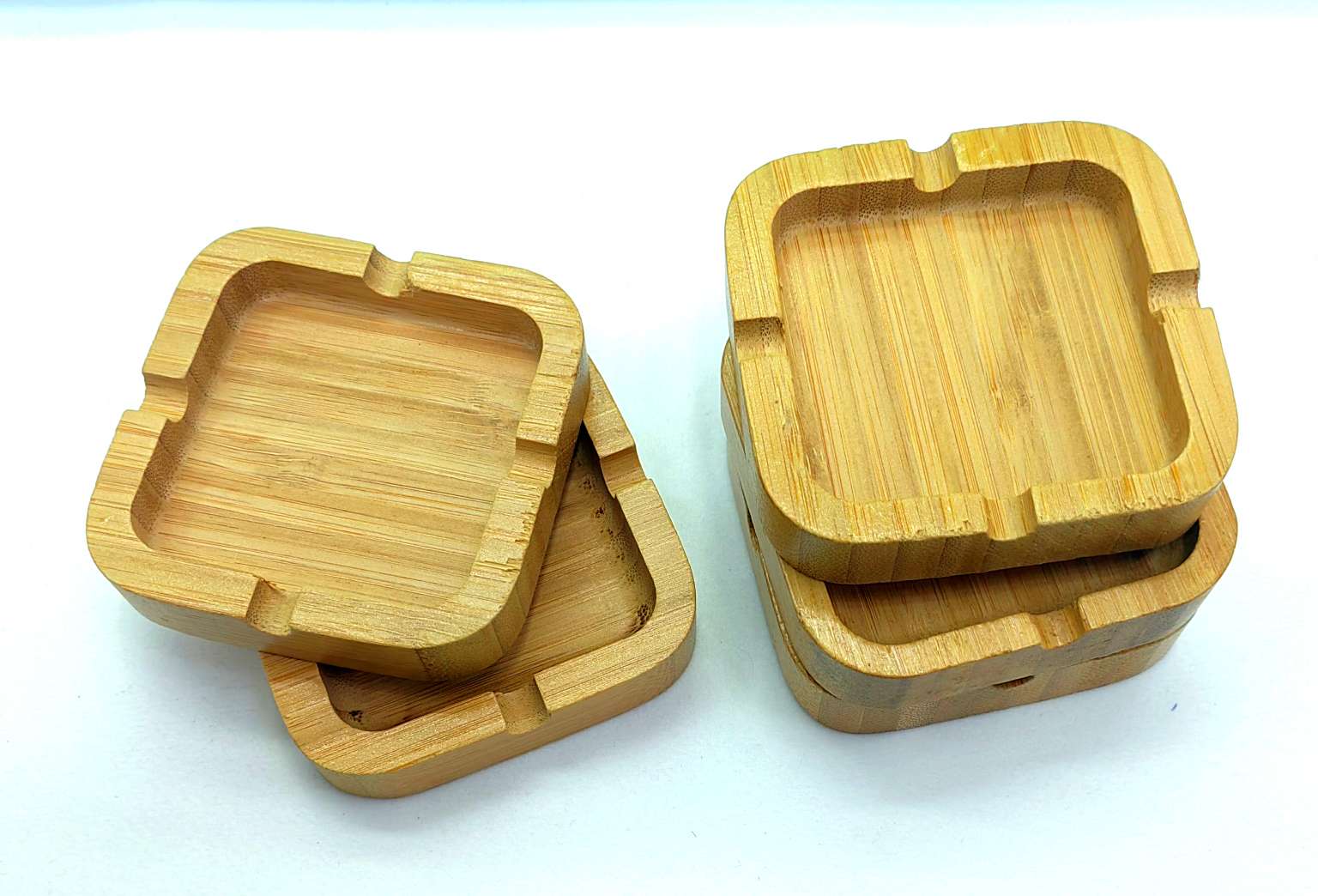 Jie Hao bamboo ashtray Creative personality trend simple modern bar hotel hotel special customization full figure