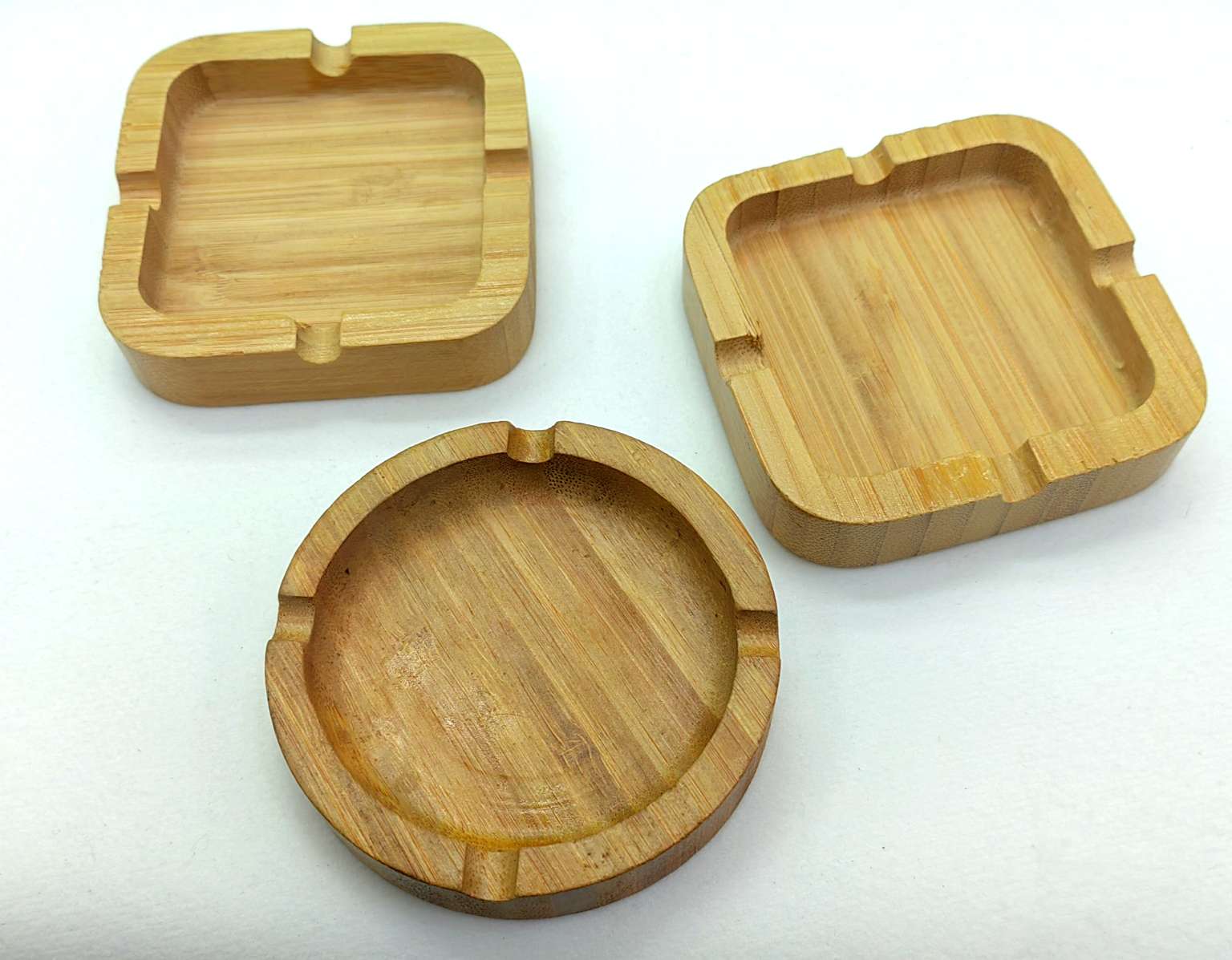 Jie Hao bamboo ashtray Creative personality trend simple modern bar hotel hotel special customization Application Scenario