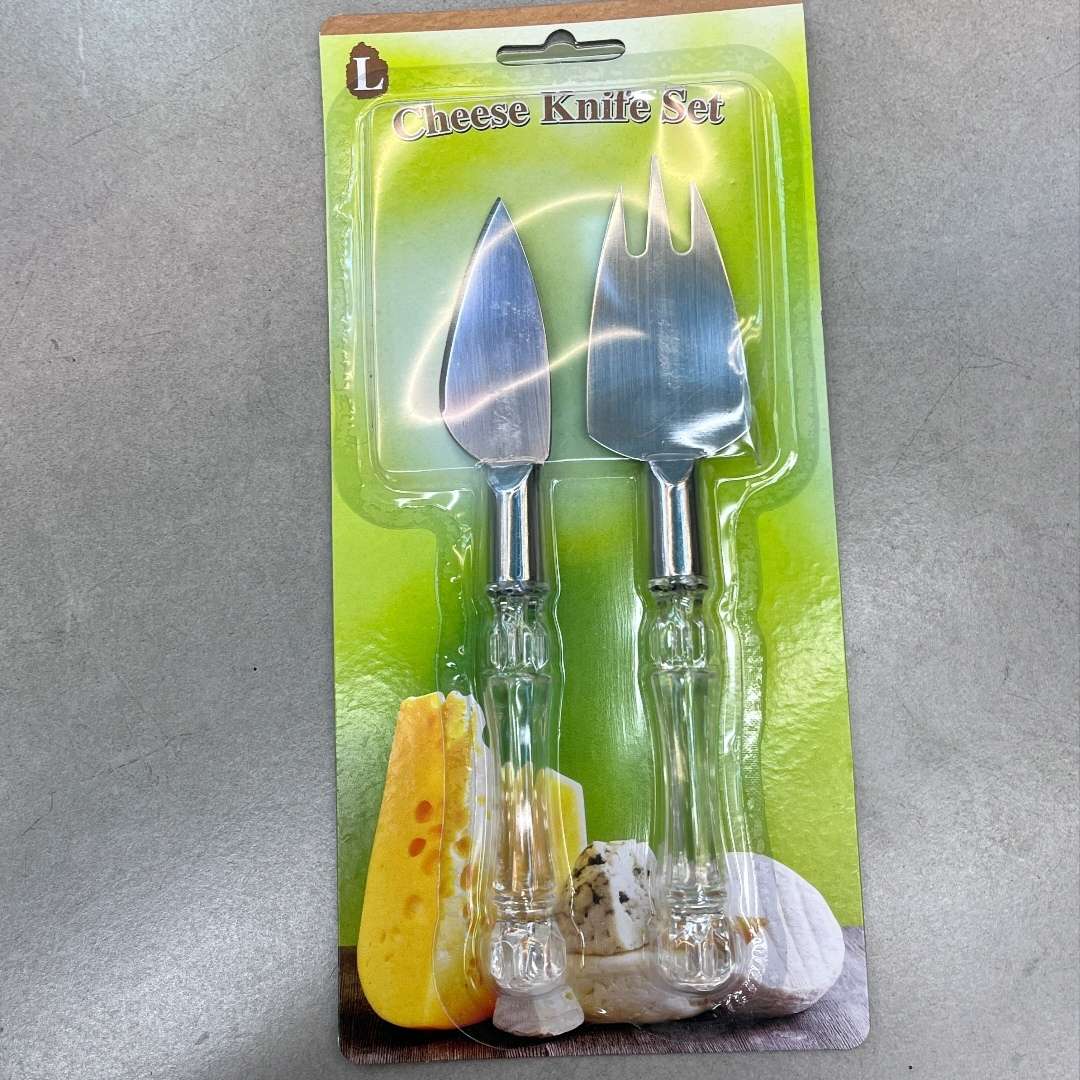 Mini kitchen Essential Cheese Knife Daily Kitchen Knife Scissors Delicate small easy to carry crystal handle cheese knife undefined