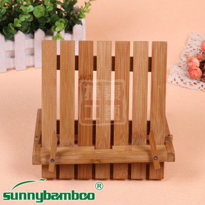Bamboo reading stand for students Vision protector for children corrects sitting position reading stand