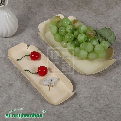 Yiwu good goods QXH rectangular plate disposable plate dinner plate fruit plate cake plate