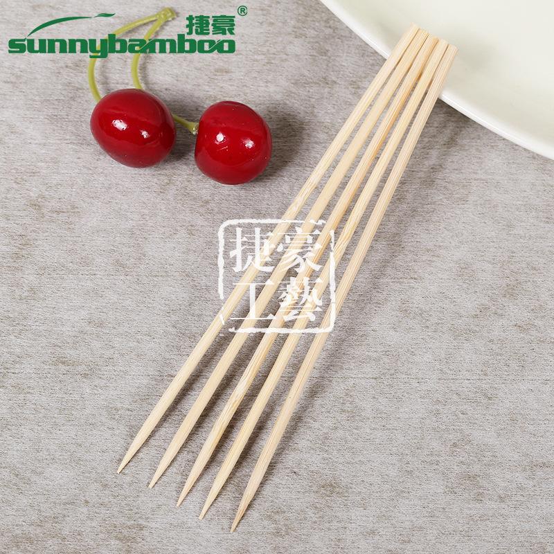 Log high quality single point stick barbecue sign outdoor special barbecue stick disposable barbecue needle barbecue fork wholesale