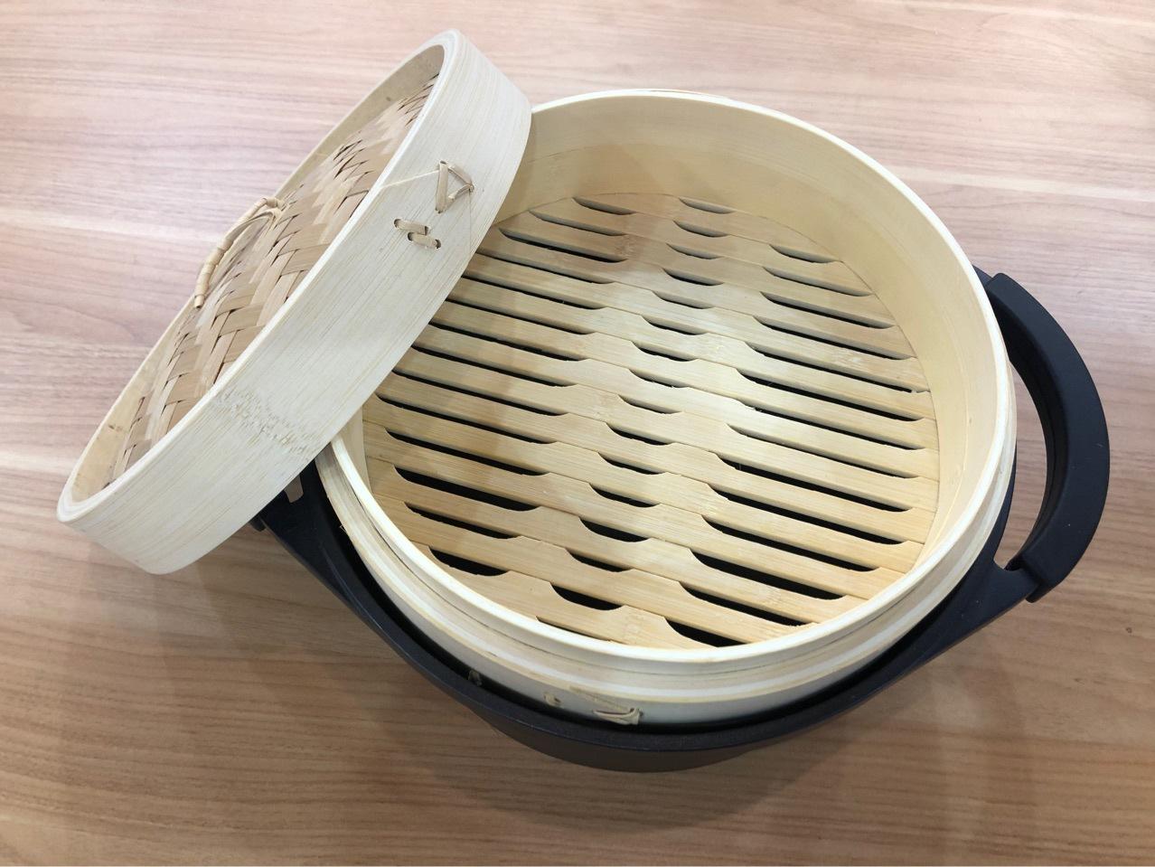 Manufacturers direct sales of pure hand-woven bamboo steamer Hong Kong-style dim sum steamer pastry steaming box
